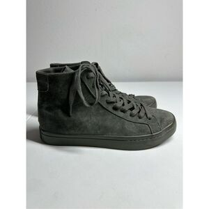 Rare  Rare ADIDAS ORIGINALS High-Top Sneakers Courtvantage Mid Gray Men’s Sz 8,5